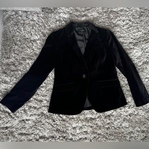 Talbots Black Velvet Blazer - Petite Size 4